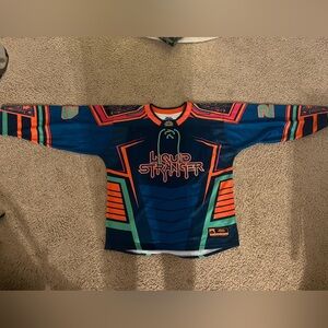 Rare Liquid Stranger EDM Hockey Jersey Mint Condition Size XL